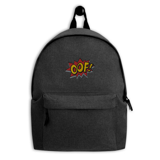 OOF! - Official Logo LIMITED EDITION Embroidered Backpack (2 colors)