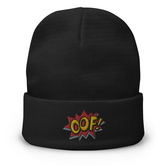 OOF! - Official Logo Embroidered Beanie (5 colors)