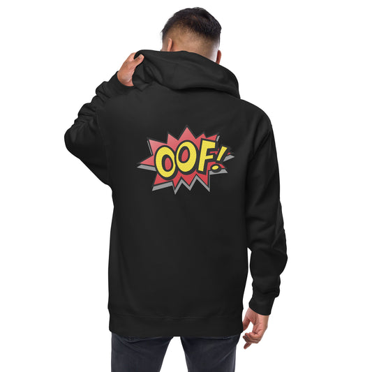 OOF! - Official Logo Adult Unisex Fleece Zip-Up Hoodie (4 colors)